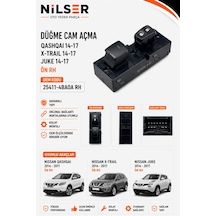 Nissan Qashqai Cam Düğme Ön Sağ 2014-2017