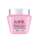 Ayrex L'oréal Paris Elseve Glycolic Gloss Mükemmel Parlaklık Veren Saç Bakım Maskesi 300ml