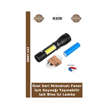 Özel Seri Mıknatıslı Fener İşık Kaynağı Taşınabilir Işık Bina İçi Lamba Çok Renkli