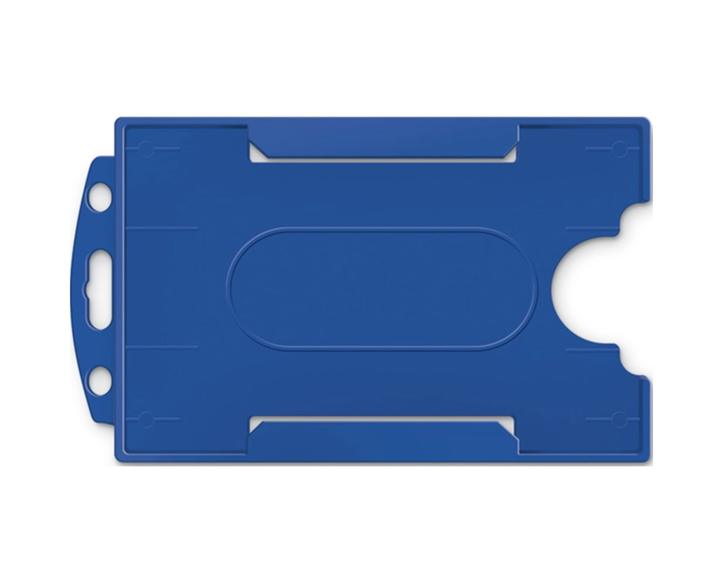 Plastik Kart Muhafaza Dikey 54 86 Bebek Mavi 50'li