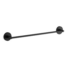 Siyah Metal Uzun Havluluk 40 Cm Duvara Monte Vidalı Lüks Banyo Havlu Askılığı Modern Mat Tasarım Çok Renkli