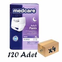 Medcare 8 Damla Maxi Emici Külot Hasta Bezi XL 4 x 30'lu