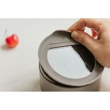 One Seramik Saklama Kabı Gri 1000ml D-neone100-07 Açık Ahşap