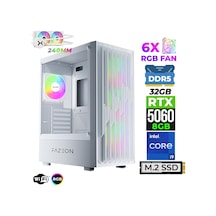Fazeon Astra X830 i9-14900KF 32 GB 1 TB M.2 NVMe SSD 8 GB RTX5060 Free Dos Masaüstü Oyuncu Bilgisayarı