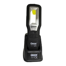 Arm Mıknatıs Şarjlı Led Fener Uv Işık Kaçak Tespit Kiti N11.3933 Siyah