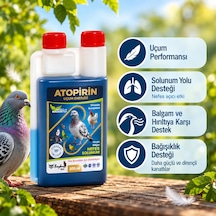 Atopirin Uçum Enerjisi 500 Ml Güvercin Ve Kanatlılar İçin Uçuş Performansı, Solunum Ve Kondisyon Desteği