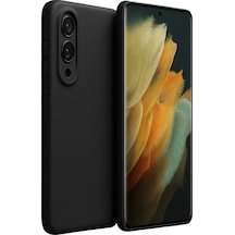 Samsung Galaxy Uyumlu - S25 Edge First Silikon - Siyah