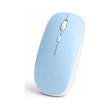 Minimal Tasarımlı Kablosuz Mouse Bluetooth Bağlantı Şarjlı Usb Dongle Destekli Hafif Ve Şık 1525