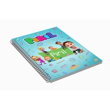 Trt Çocuk Pırıl Çizgili Defter Model 1