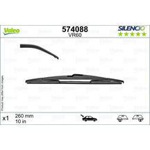 Valeo Sılecek Supurgesı Arka 260mm Mercedes B-class W246 11 18 . Renault Captur 20 574088 A2468201045 287903260r