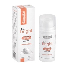 Dermoskin Be Bright SPF50+ Medium Likit Fondöten 33 ML