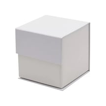 Hediye Kutusu Boş Mıknatıslı Kapak Beyaz 11X11X11Cm Home In Joy Beyaz