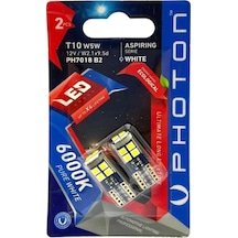 Photon T10 W5w 12v 12 Led Aspırıng Serıe 2'li Blister Ph7018 B2 -