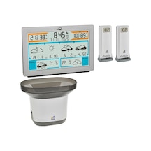 Tfa Dostmann Tfa.me Id-02, 35.8100.54.79 Wlan Hava Durumu İstasyonu, Wetter.com'dan 3 İla 6 Günlük Profesyonel Hava Durumu Tahmini, Yağmur Ölçer Dahil 2 Kablosuz Dış Mekan Sensörü Dahil
