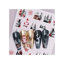 3d Yapışkan Tırnak Sticker Tırnak Dövmesi Nail Art