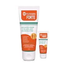 Flexigen Forte Paincream 2 Adet Karakafes Kökü Zencefil At Kestanesi Ve Kapsaisinli Vücut Masajkremi 75ml Tüp Çok Renkli