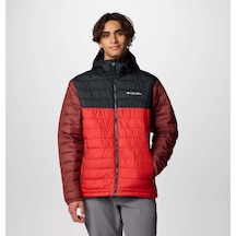 Columbia Powder Lite Iı Hooded Erkek Mont Kırmızı