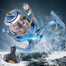 Novahub İplik Makaraları Alüminyum Makara 5.5:1 Yüksek Hızlı Pürüzsüz Sürükleme Gücü 6.4kg Açık Havada Balıkçılık Araçları Af4000