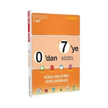 Tonguç Yayınları Tonguç Akademi 0 dan 7 ye Sözel Konu Anlatımlı Soru Bankası