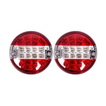 Hamburger Led Stop Lambası 2 Adet 12/24 Volt Stop Lambası Takımı