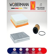 Wöbermann Fiat Linea 1.6 Multijet Filtre Bakım Seti 2009-2012 3'lü Karbonlu