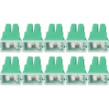 10 Pcs 40a 32v Araba Ekleme A-devre Sigorta Musluk Adaptör Bıçağı Sigorta Tutucu Diğer