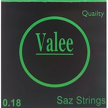 Valee 0.18 Kısa Sap Bağlama Saz Teli