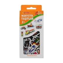 +3 Yaş Manyetik Oyuncaklar Taşıtlar 30 Parça (Diytoy)