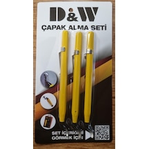 Dw 3 Parça Sabit Bıçaklı Çapak Alma Dwz3801052