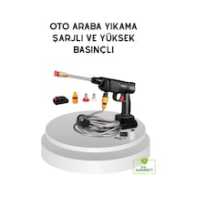 Mey İthalat Taşınabilir Akülü Araba Yıkama Makinesi 1.7 Mpa Basınçlı Ve Ergonomik Tasarımlı