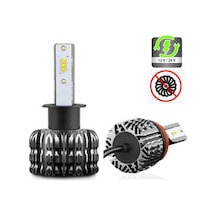 Zembil Femex Eco Power H3 Şimşek Etkili Led Xenon 6000 Lumen Fansiz