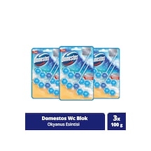 Domestos 5'li Güç Tuvalet Bloğu Okyanus Ferahlığı 3 x 100 G