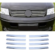Vw T5 Transporter Krom Ön Panjur 8 Parça 2003-2010 Arası P.çelik