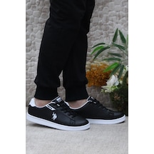 U.s. Polo Assn. Costa Siyah Beyaz Sneaker Erkek Ayakkabı 001