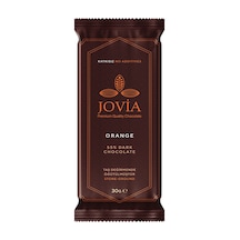 Jovia Premium %55 Bitter Portakallı Çikolata 30 G - 8 Adet Tarı