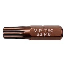 Vıp-tec 1/4 M6 Splıne Bits Uç 25 Mm