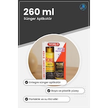 Oto Bakım Seti Silikon Süngerli Temizlik Sütü 260 Ml Araç Boya Gö