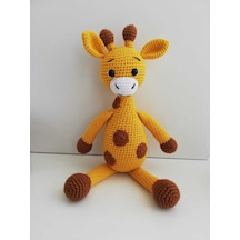 Amigurumi Sevimli Zürafa Uyku Arkadaşı