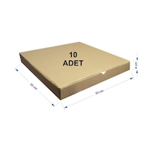 Pizza Kutusu 50 Adet 33 x 33 x 4 CM