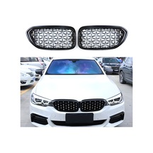 S-dizayn Bmw 5 Serisi G30/g38 Ön Panjur Böbrek Parlak Siyah Çerçeveli Krom Diamond Model 2017 Üzeri