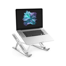 İdock N29-3-gümüş Katlanır Aluminyum Macbook Laptop Bilgisayar Standı