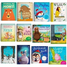 En Çok Tercih Edilen Resimli,öykülü Kitaplar İlk Kitabım-12 Kitap
