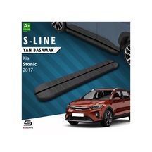 S-dizayn Kia Stonic S-line Siyah Yan Basamak 173 Cm 2017 Üzeri A+ Kalite