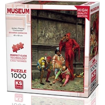 Ks Games 1000 Parça Cochonnet Oyuncuları Puzzle