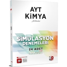 AYT Kimya Simülasyon Denemeleri - 3D Yayınları AYT Kimya Simülasyon Denemeleri - 3D Yayınları
