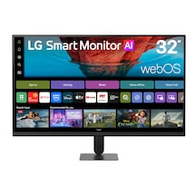 Lg 32u701sb-b 31,5" U7s Alpha 7 Aı 5ms Gtg At Faster 60hz 2xhdmı+usb 2.0 Hdr10 4k Uhd 3840x2160 Webos Airplay 2 Va Panel Smart Monitör