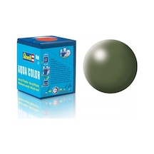 Mey İthalat 361 - Aqua Color Olive Green - Silk Boya - 18 Ml Zeytin Yeşili