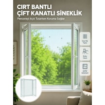 Pencere Ve Balkon İçin Çift Kanatlı Sinek Koruma Sinekliği 1