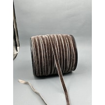 Paşateks- 1 Cm Düz Kadife-5 Metre Kahve
