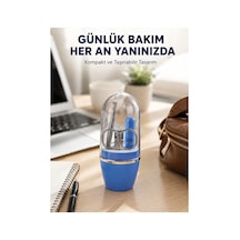 Mavi Kişisel Bakım Seti Cımbız Makas Tırnak Makası Ve Törpü Çok Renkli